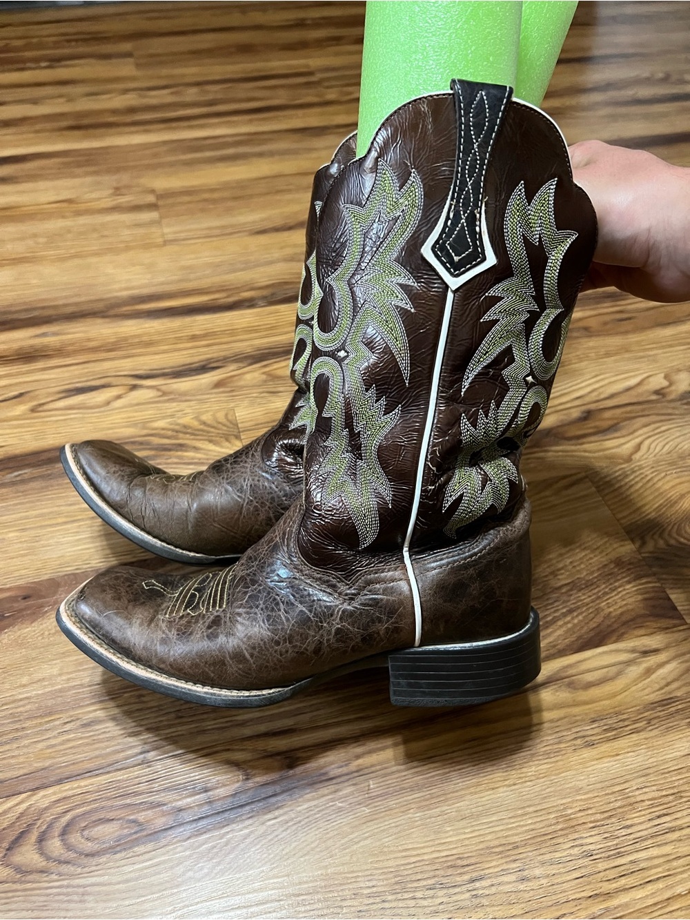 Green Ariat Boots Women’s Size 8B